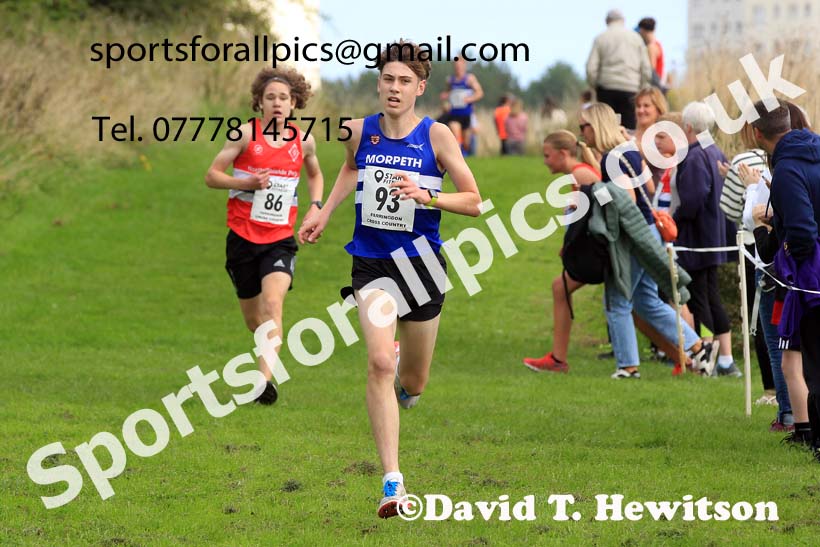 Mens and Womens under-17s, Farringdon Cross Country Relays, Sunderland.  Photo: David T. Hewitson/Sports for All Pics